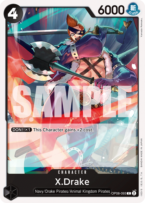 X.Drake One Piece card