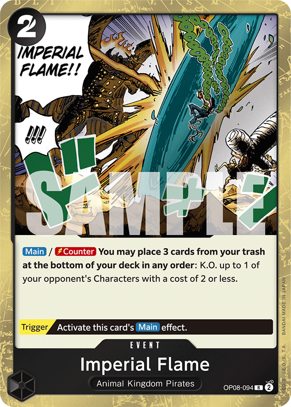 Imperial Flame One Piece card