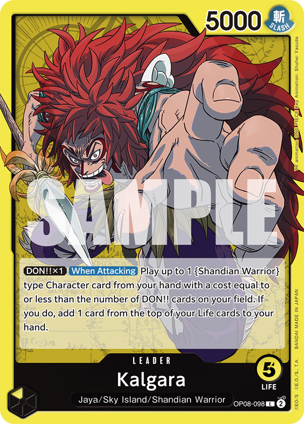 Kalgara One Piece card