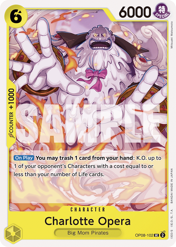 Charlotte Opera One Piece card
