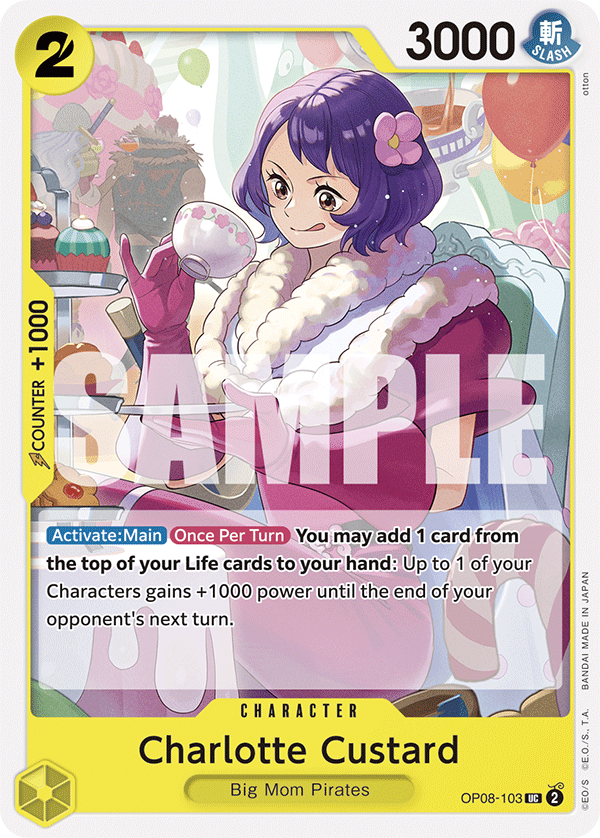 Charlotte Custard One Piece card