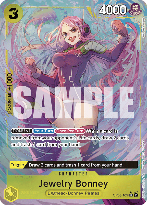 Jewelry Bonney One Piece card