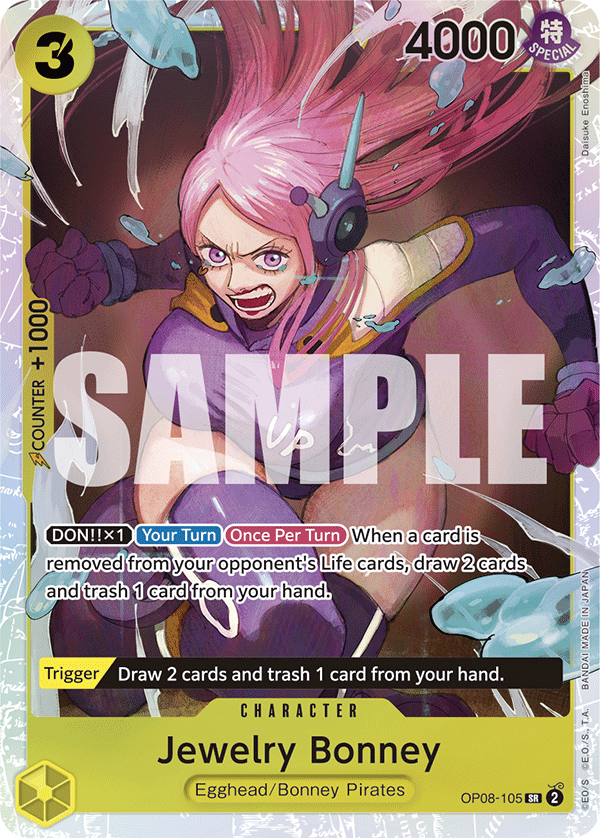 Jewelry Bonney One Piece card