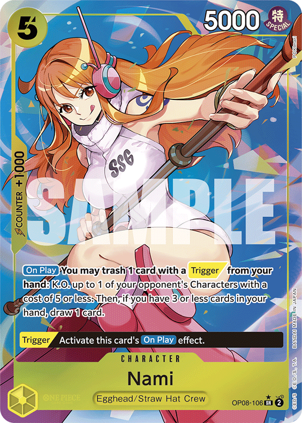 Nami One Piece card