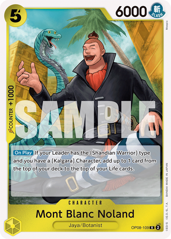 Mont Blanc Noland One Piece card
