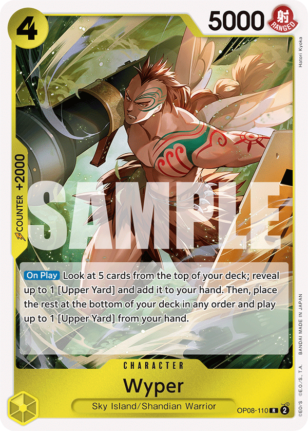 Wyper One Piece card