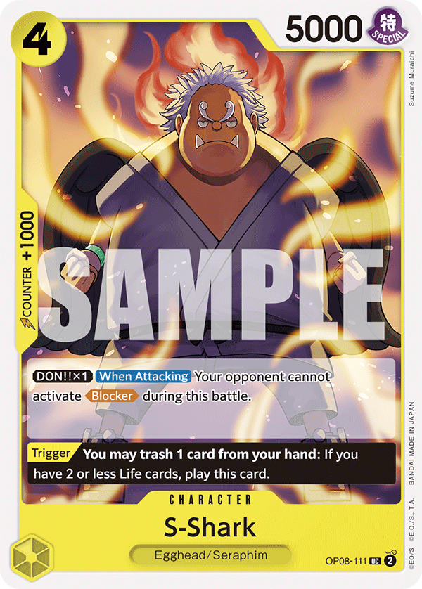 S-Shark One Piece card