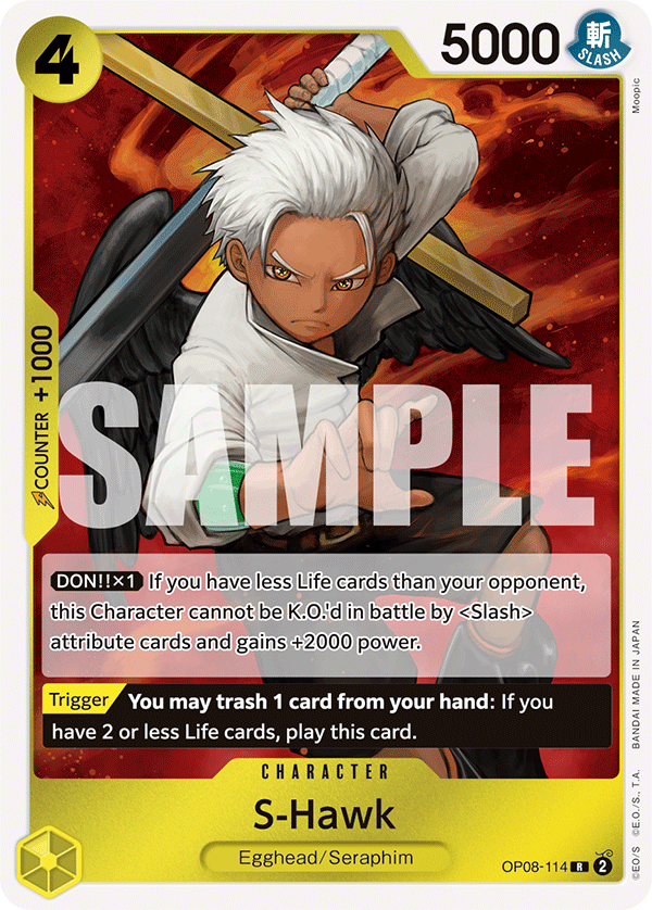 S-Hawk One Piece card