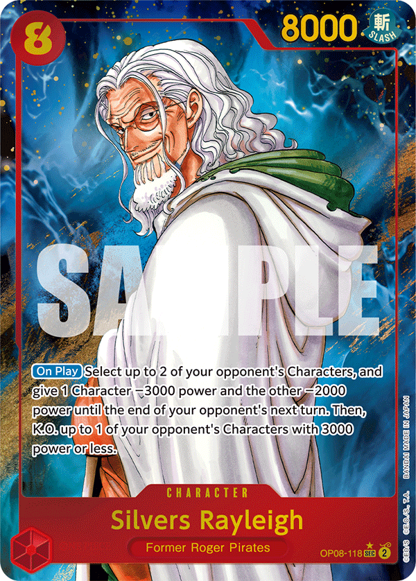 Silvers Rayleigh One Piece card