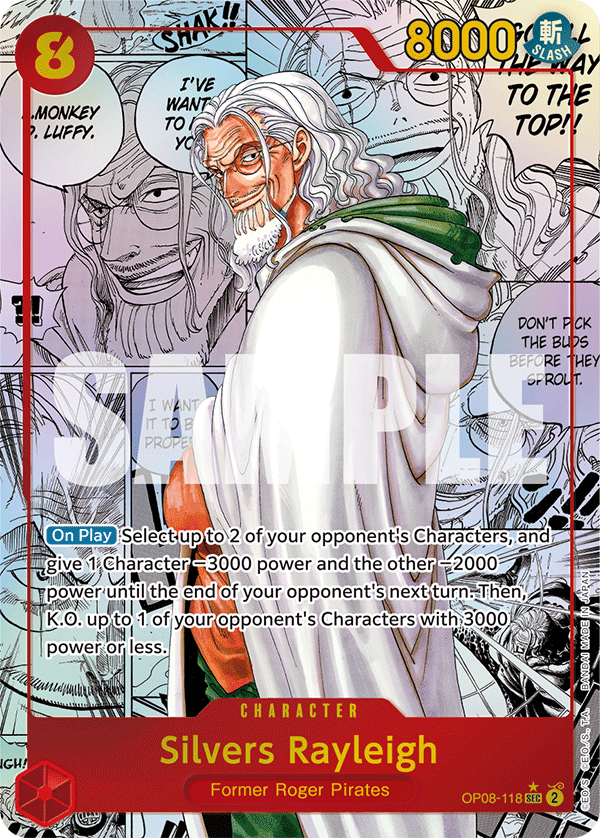 Silvers Rayleigh One Piece card