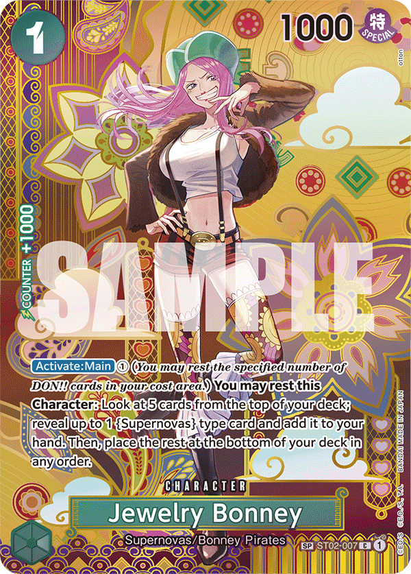 Jewelry Bonney One Piece card