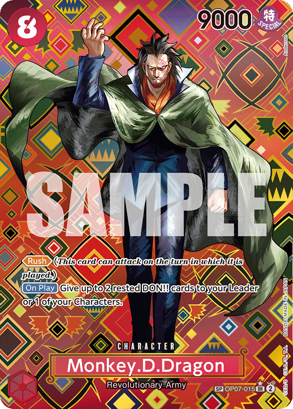 Monkey.D.Dragon One Piece card