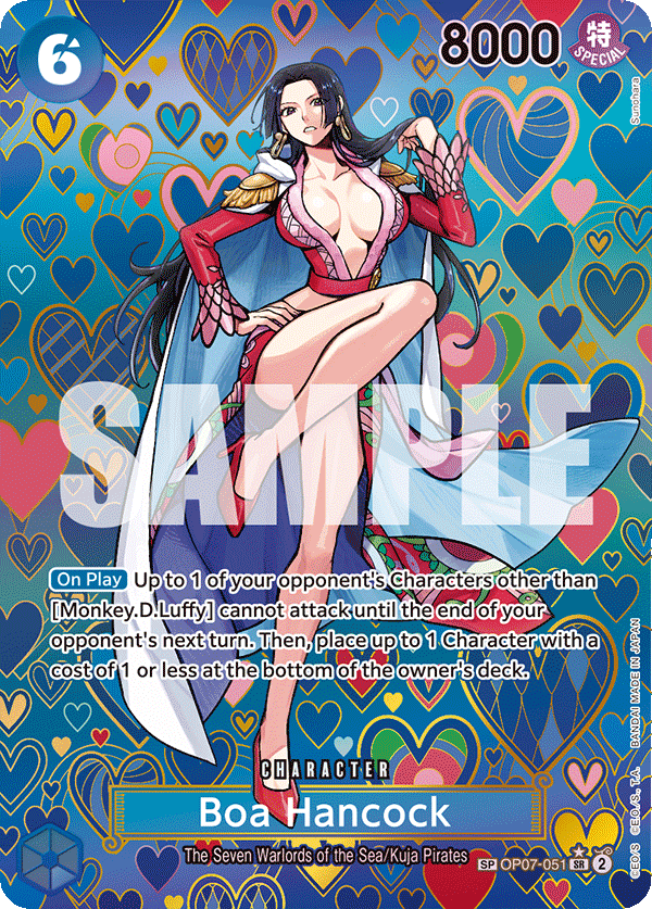 Boa Hancock One Piece card