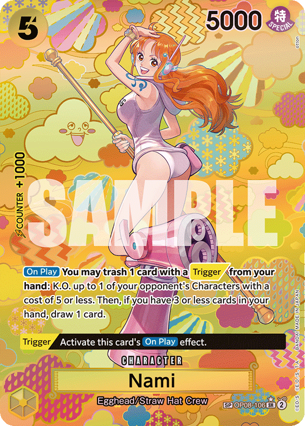 Nami One Piece card