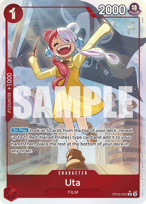 Uta One Piece card
