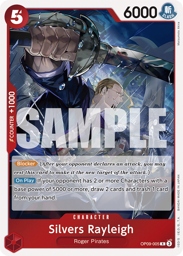 Silvers Rayleigh One Piece card
