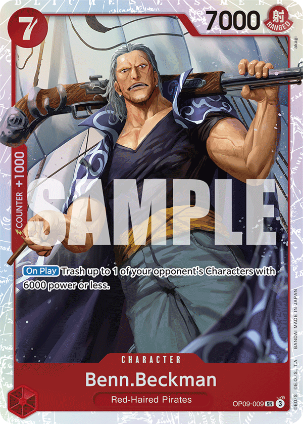 Benn.Beckman One Piece card