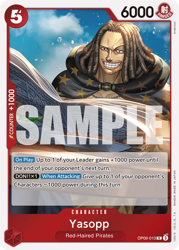 Yasopp One Piece card