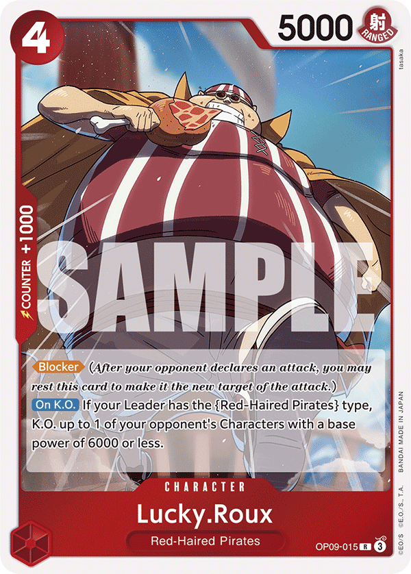 Lucky.Roux One Piece card