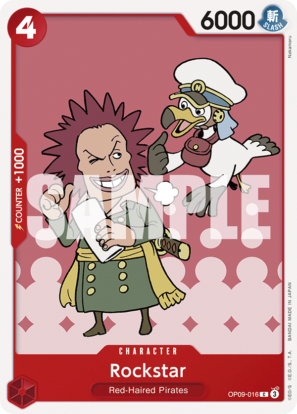 Rockstar One Piece card