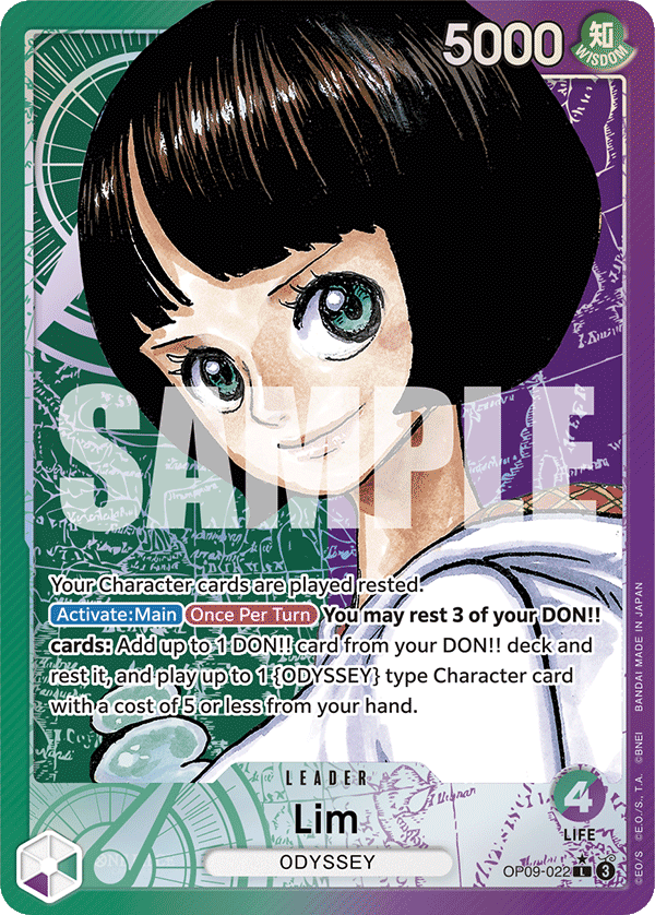 Lim One Piece card