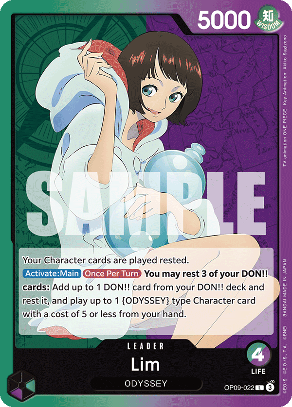 Lim One Piece card