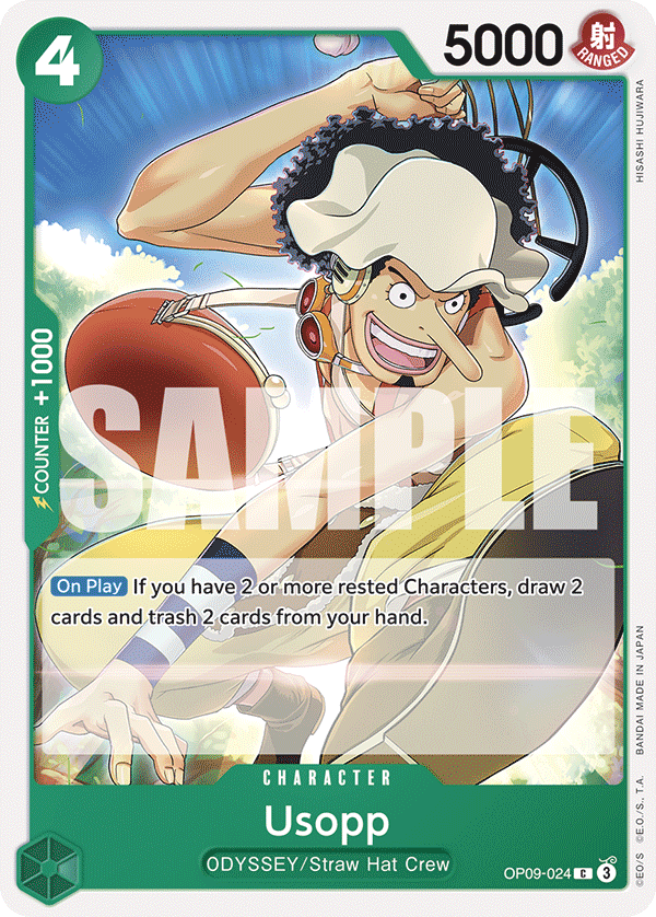 Usopp One Piece card