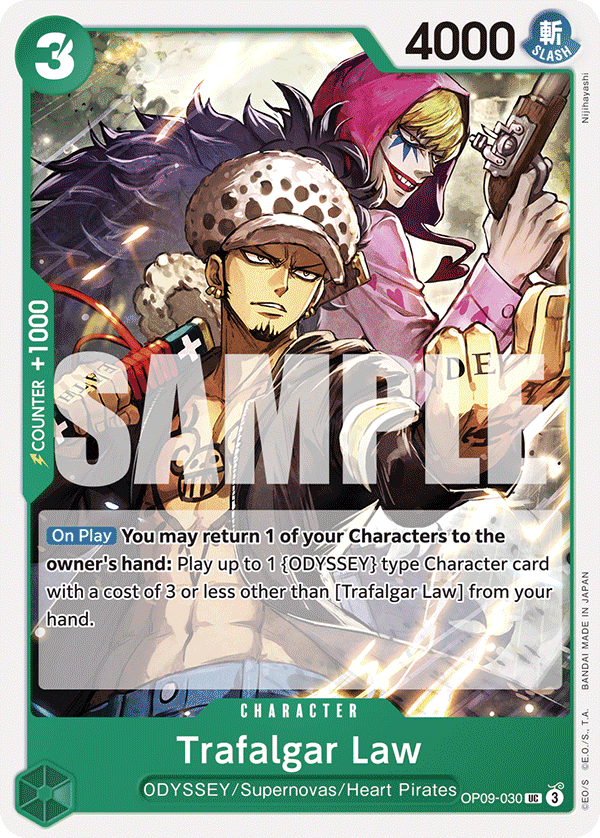 Trafalgar Law One Piece card