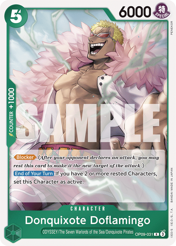 Donquixote Doflamingo One Piece card