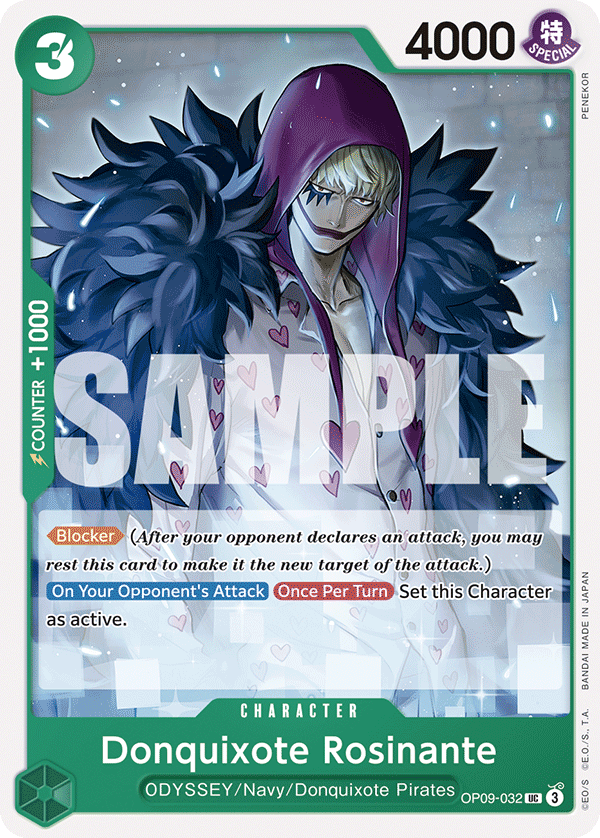 Donquixote Rosinante One Piece card