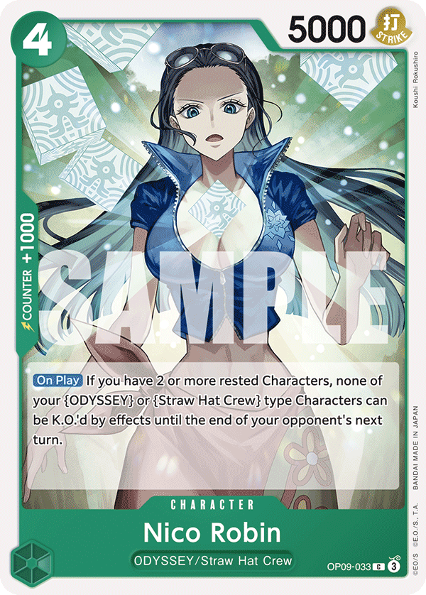 Nico Robin One Piece card