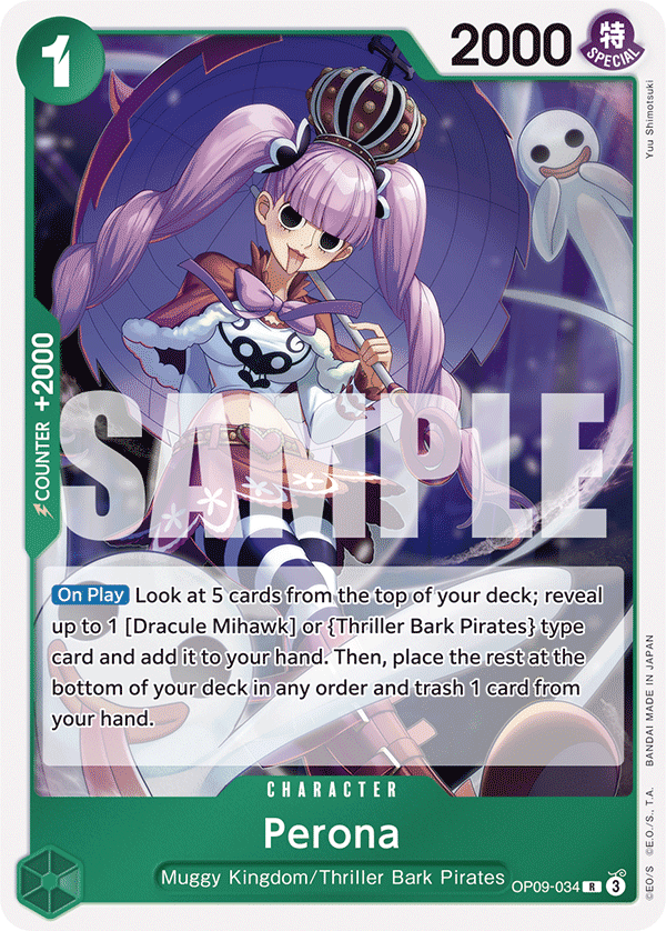 Perona One Piece card