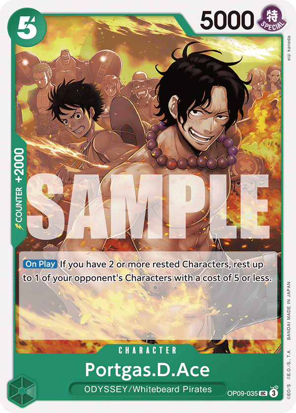 Portgas.D.Ace One Piece card