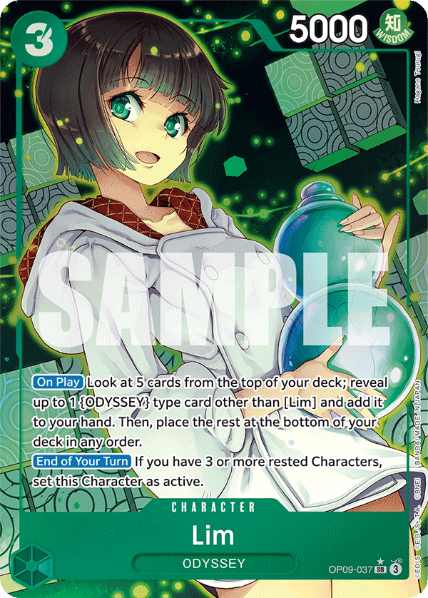 Lim One Piece card