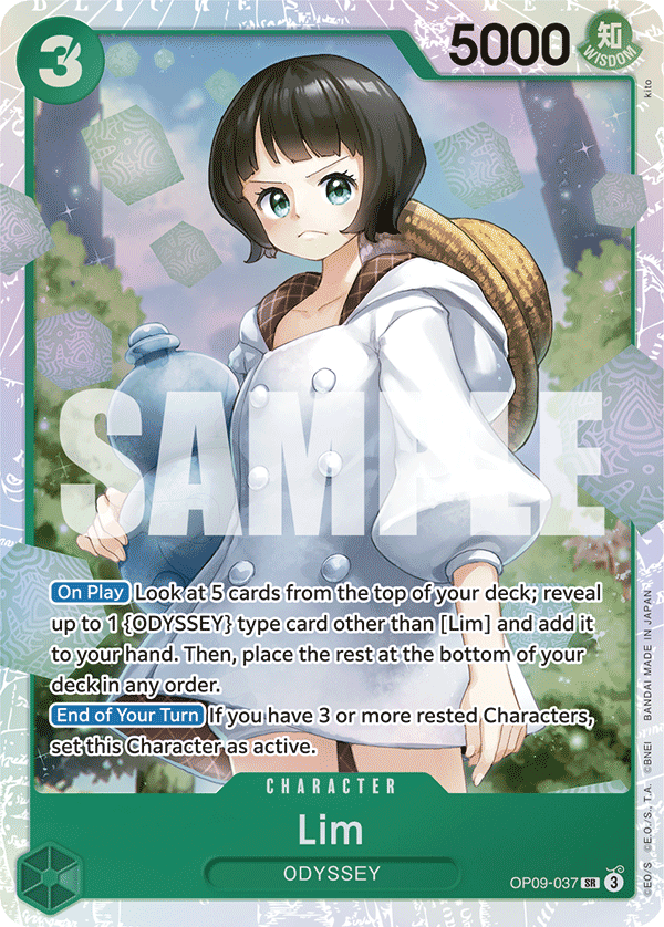Lim One Piece card