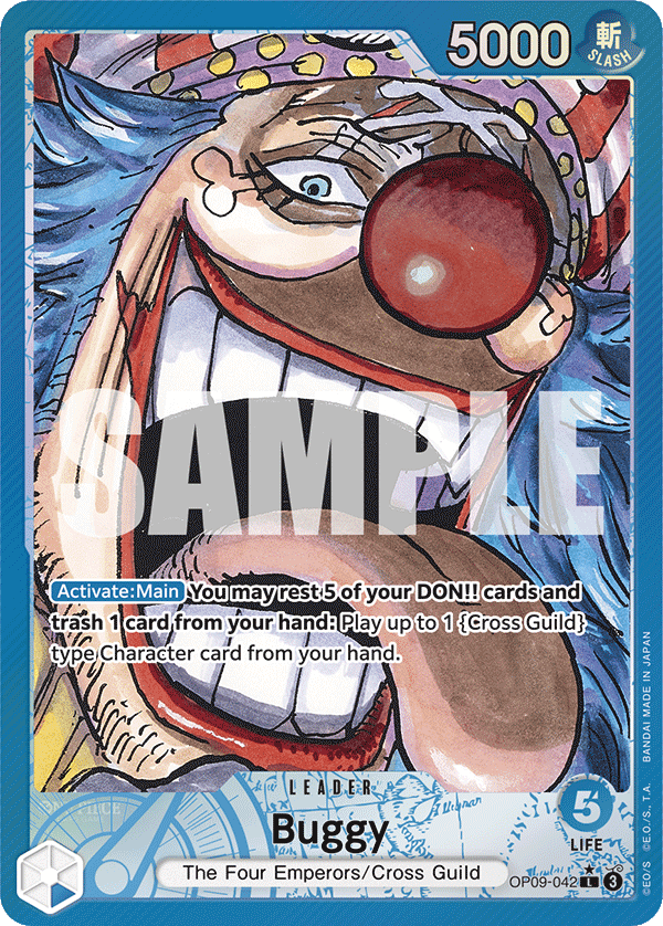 Buggy One Piece card