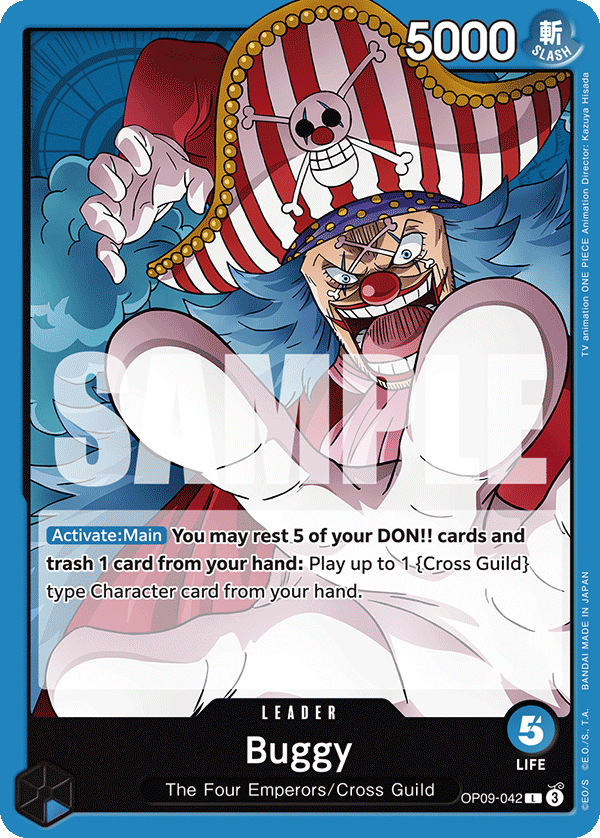 Buggy One Piece card
