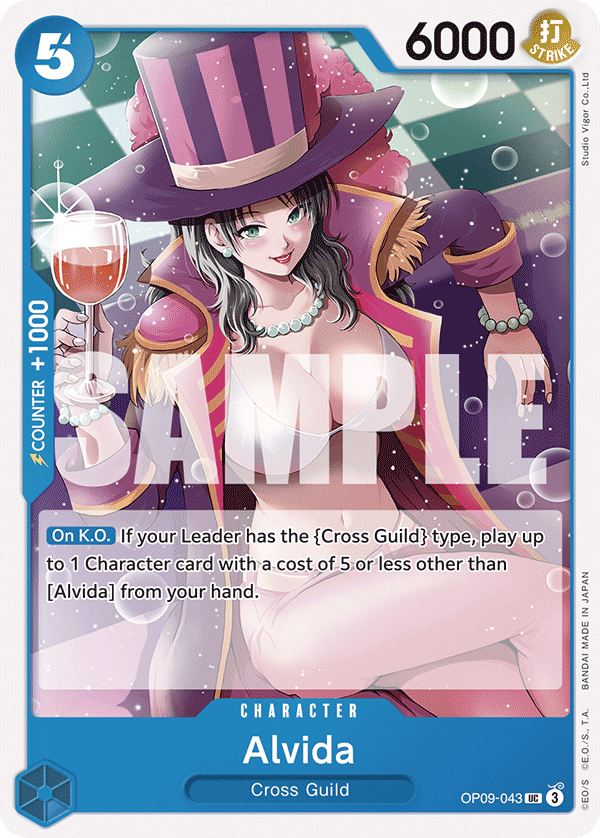 Alvida One Piece card