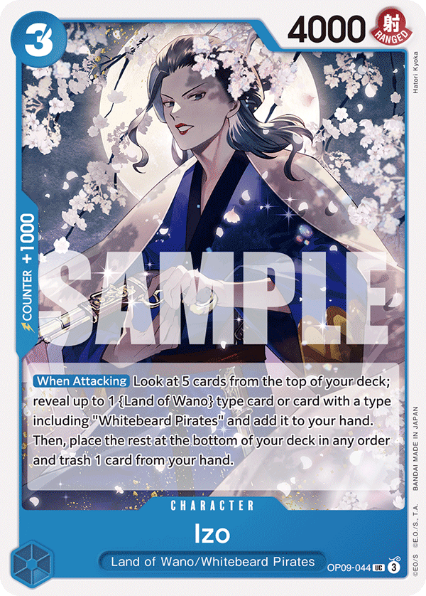 Izo One Piece card