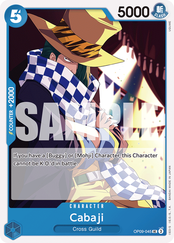 Cabaji One Piece card