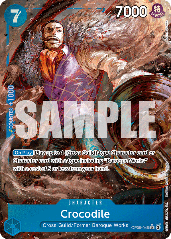 Crocodile One Piece card