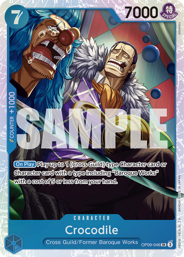 Crocodile One Piece card