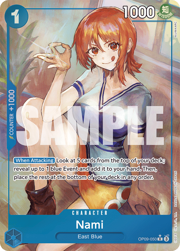 Nami One Piece card