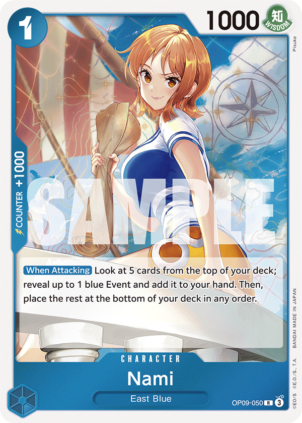 Nami One Piece card