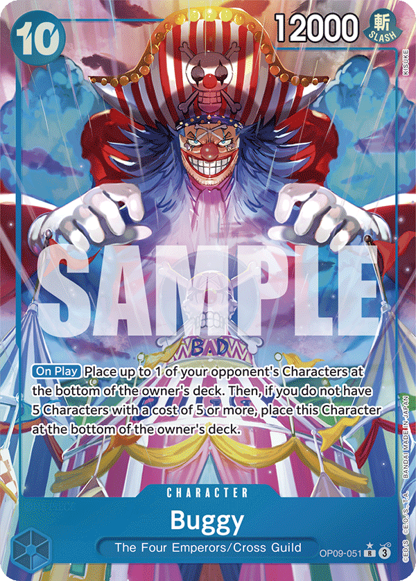 Buggy One Piece card