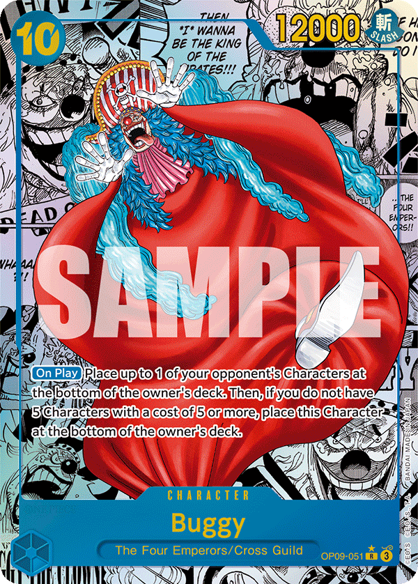 Buggy One Piece card