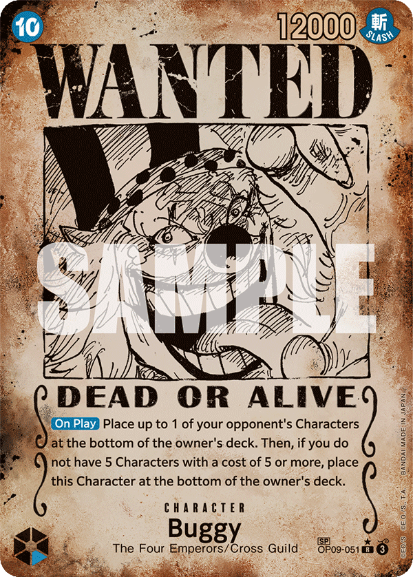Buggy One Piece card