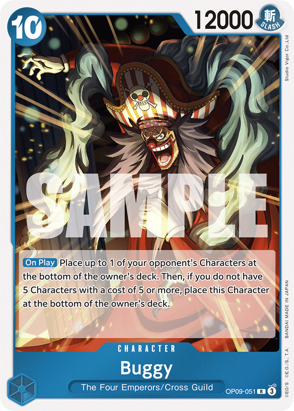 Buggy One Piece card