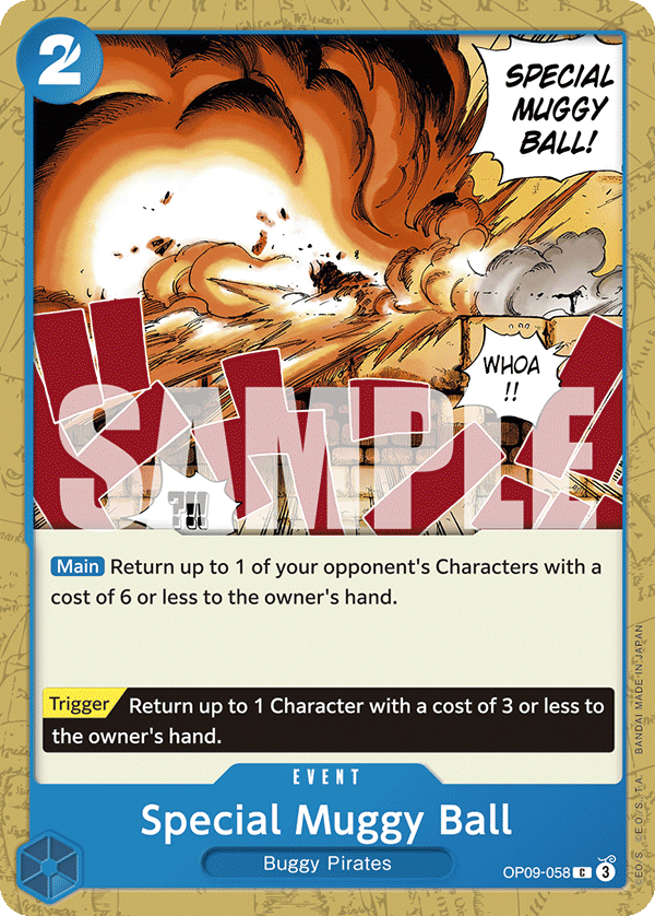 Special Muggy Ball One Piece card