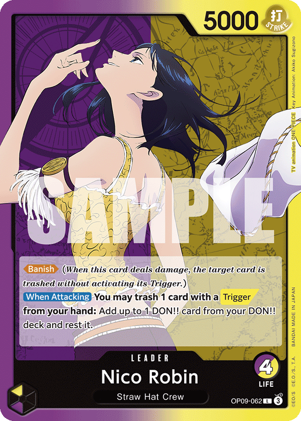 Nico Robin One Piece card